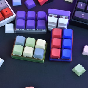 Clicker Fidget Keyboard Toy Pad 3x2 | Mechanical Keyboard | Fidget Toy | Desk Toy | Key Tester | Cherry MX