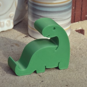 Cute Dinosaur Phone Stand | Phone Holder | Happy Dino | Many Colors | Cute Phone Stand