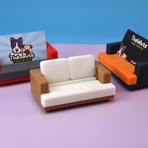 Couch Visitenkartenhalter - Modern | Visitenkartenhalter | Visitenkartenständer | Benutzerdefinierte Farben | Bester Boss aller Zeiten!