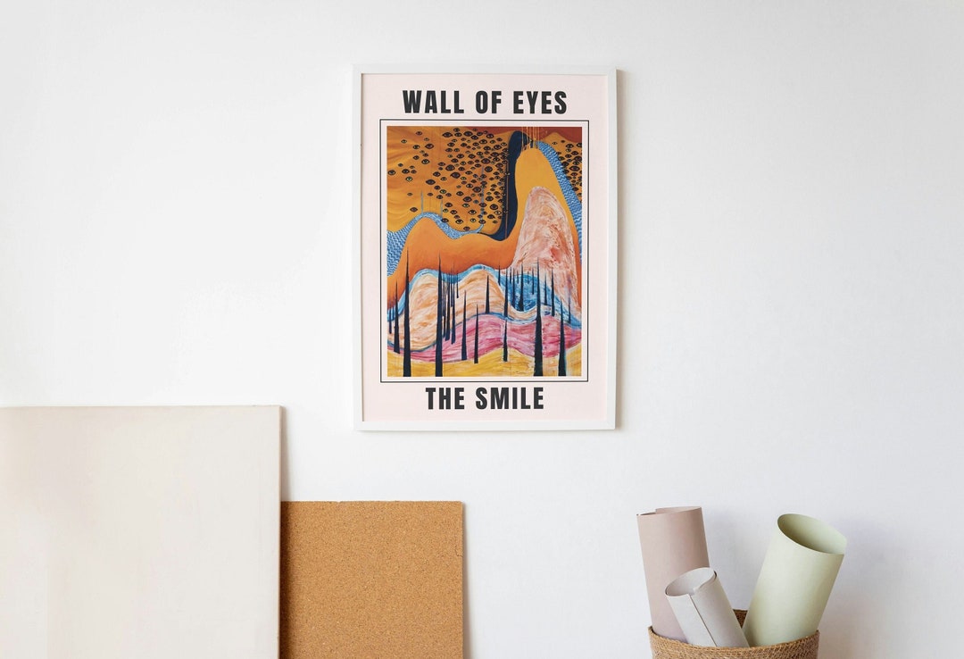 The Smile - Wall of Eyes | Album Cover Poster | Music Gift | Music Wall Decor | Minimalist | Mid ...