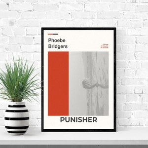Phoebe Bridgers - Punisher - Minimalist Retro Poster