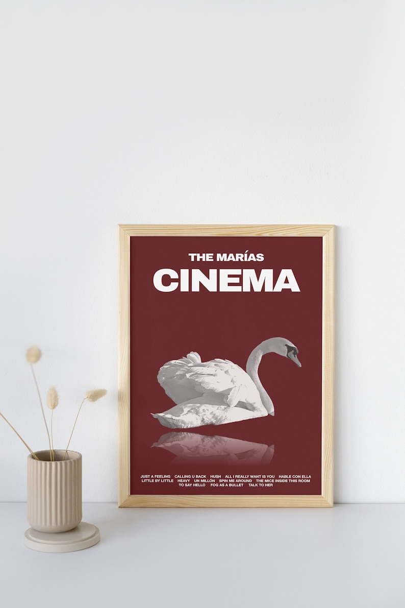 The Marías Cinema Poster Album Cover Poster Music Gift Music Wall Decor ...