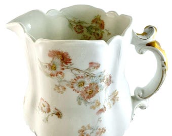 19th Century French Haviland & Co Limoges Pitcher Charles Field France Antique