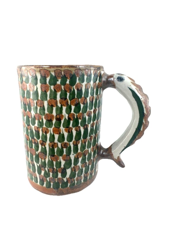 トナラ焼 フォークアート 民族 花瓶 フラワーベース メキシコ