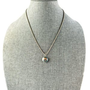 Kendra Scott Inez Necklace Slate Tone Cat's Eye Glass Pendant - Etsy
