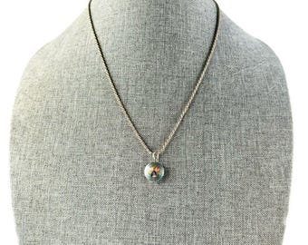 Ciondolo Corona In Argento 925 Con Zirconia Cubica Trasparente - Stile Europeo Per Bracciali Charm