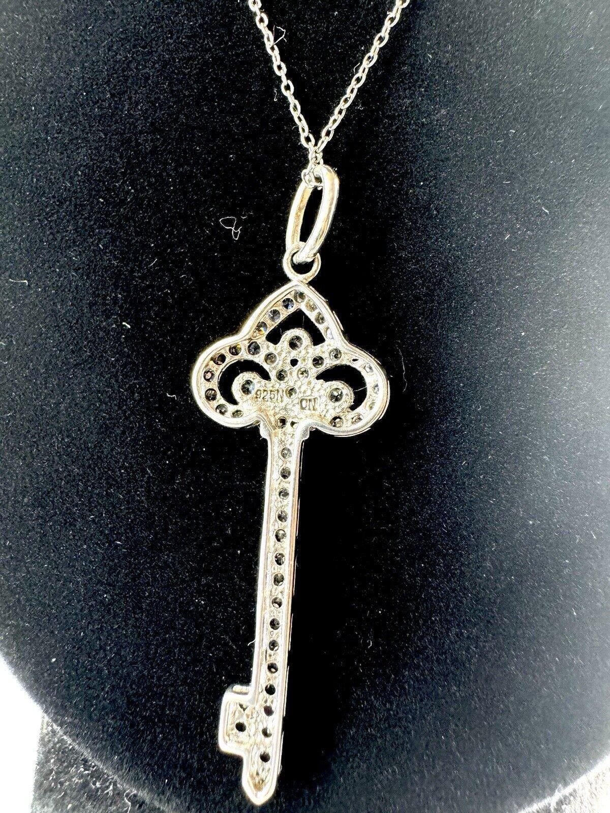 ★HARANG★ Silver Key Necklace s-l1200.jpg