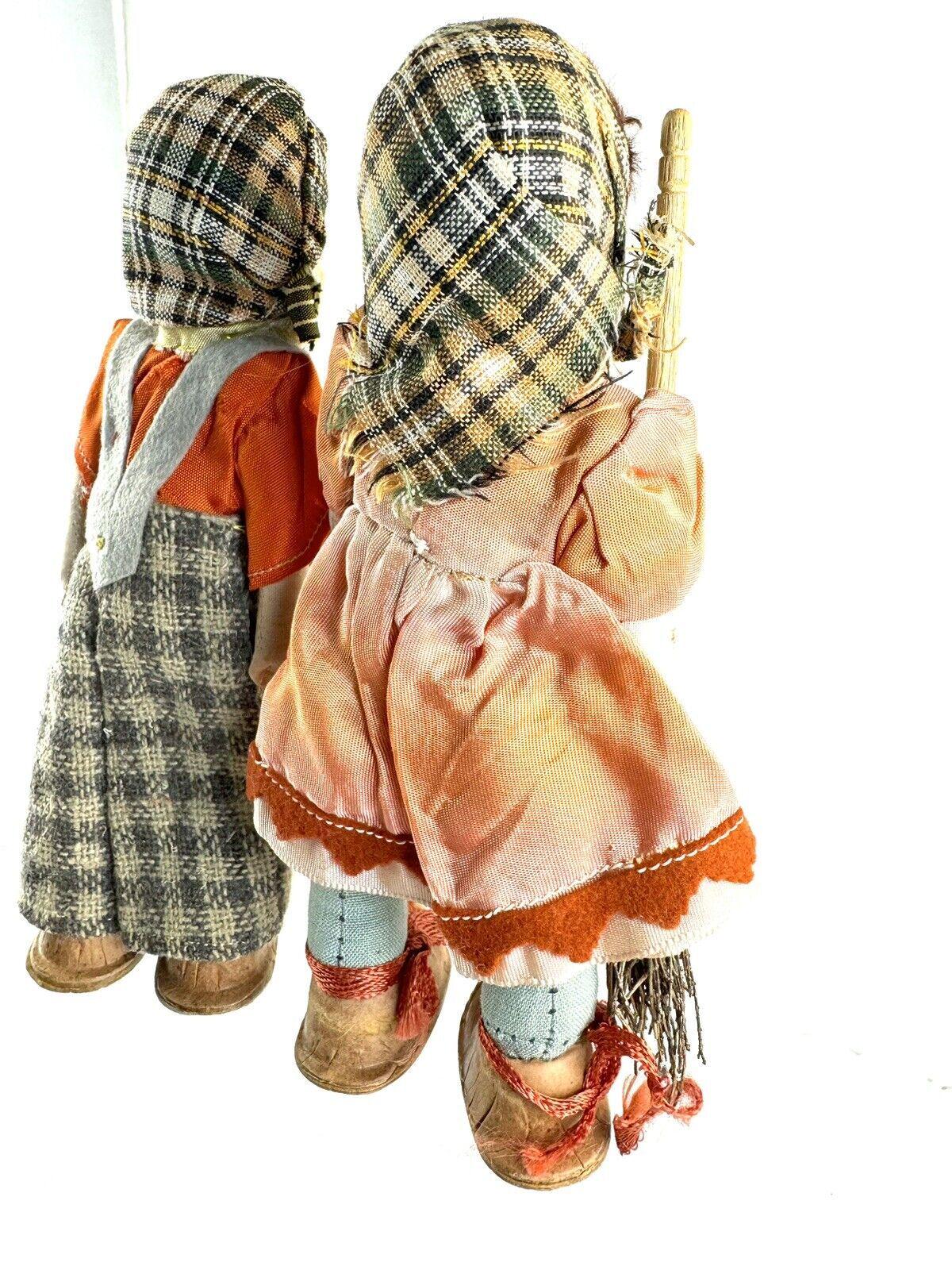 ヴィンテージ 1950 年代 イタリア製 男の子と女の子の人形 ペア 7