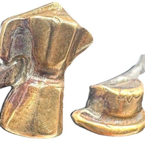Vtg Sterling Silver Gold Coffee Espresso Cuff Bracelet Italian Moka Pot Cup 925 View 3