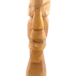 Vintage African Congo Yaka Tribal Hand Carved Wood Figure Statue