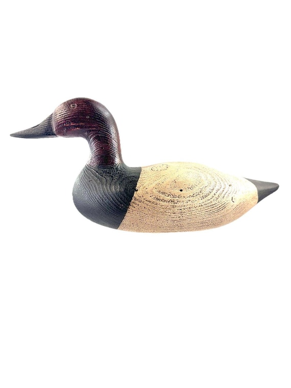 Antique Canvasback Duck Decoy Wood Mason Drake C 1900s - Etsy