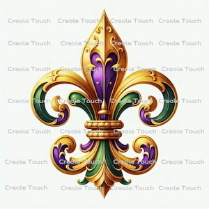 Fleur De Lis PNG, Mardi Gras Fleur De Lis , Digital Download, Mardi Gras, Instant Download, New Orleans, NOLA, Bourbon St.