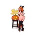 Bishoujo Pumpkin Stickers