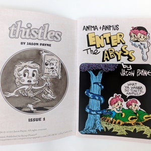 Thistles 1 digest sized comic anthology image 2