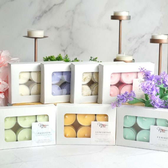 Tealight Set Bundle Gift Box Tealight Set Tealights Etsy