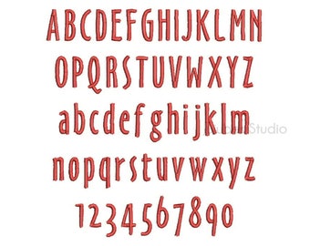 5 maten handwerkborduurlettertype, borduurlettertypen BX, borduurontwerpen, machineborduurlettertypen, PES-lettertypen, BX-lettertypen