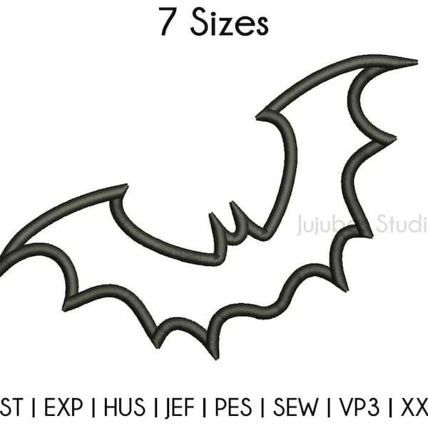 Bat Applique Etsy