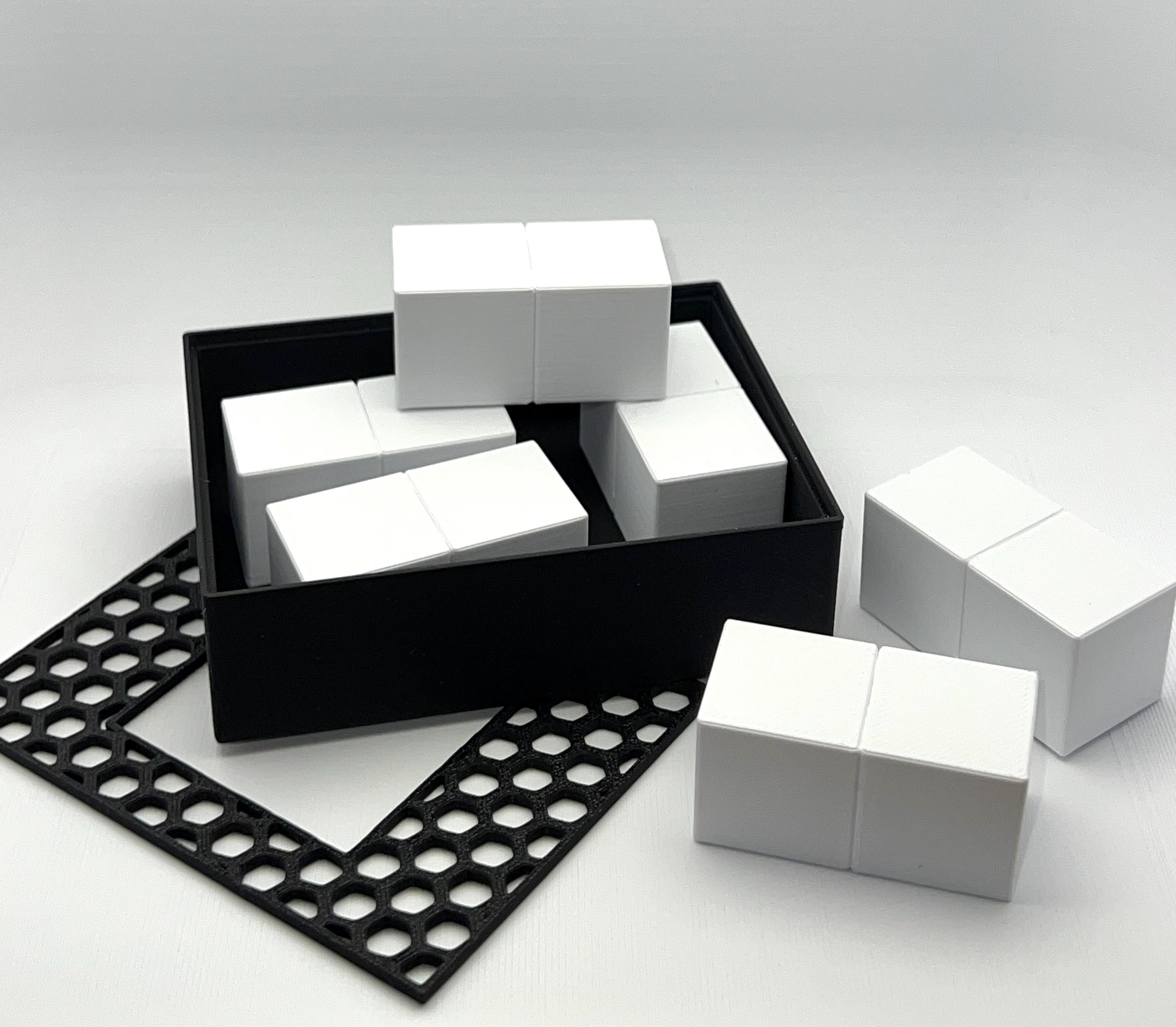 Quadro – the Six-piece Packing Puzzle, Try to Insert All Six