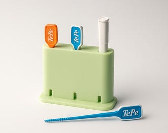 TePe Interdentalbürsten Ständer - Halter für Zahnstocher Interdetals Sticks