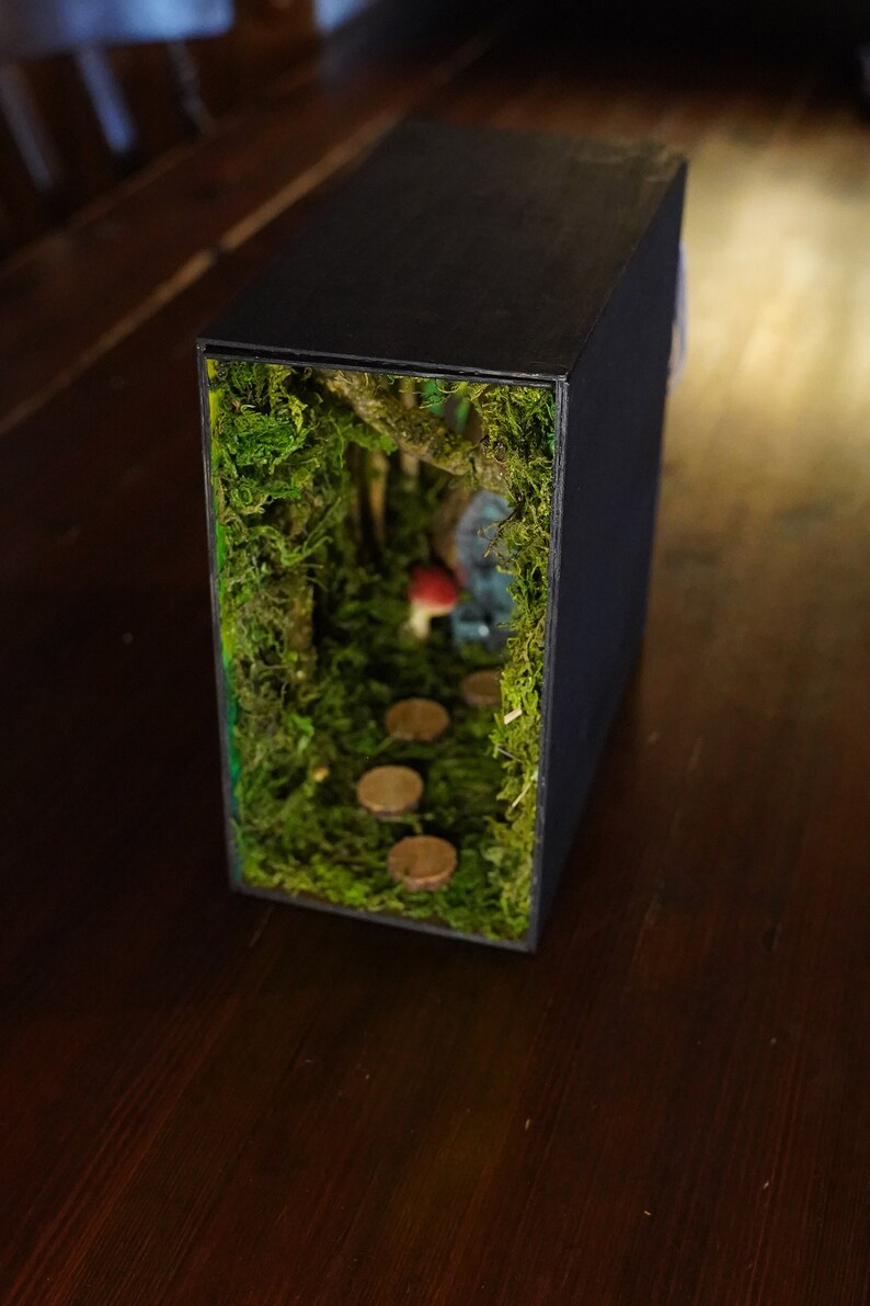 Book Nook Diorama of a Fairy House Book Nook Shelf Insert Etsy Australia