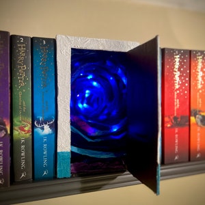 The Well, Portal to the Other World Book Nook, Other Mother, Movie Inspired Diorma, Bookshelf Decor, Bookshelf Insert