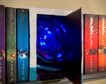 The Well, Portal to the Other World Book Nook, Other Mother, Movie Inspired Diorma, Bookshelf Decor, Bookshelf Insert