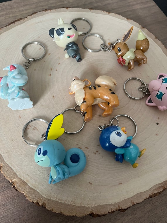 Pokemon Keychains Anime Keychains Cartoon Keychains Kids Keychains