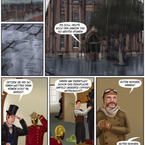 Steampunk Comic: Hildesia Chapter 1 image 4