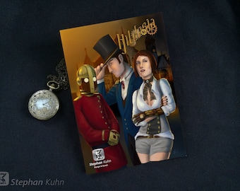 Cómic Steampunk: Hildesia - Capítulo 3