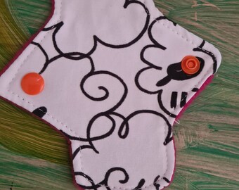 5.5" coreless liner ready made reusable cloth pad