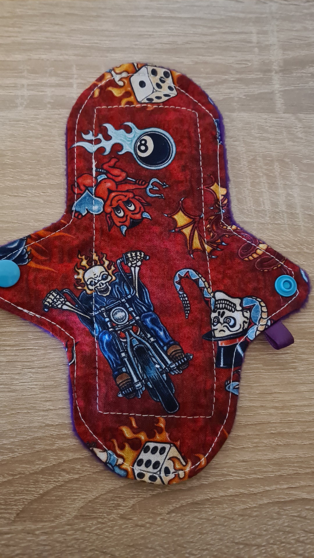 8 Heavy Front Back Bleeder Ready Made Cloth Pad Reusable Etsy