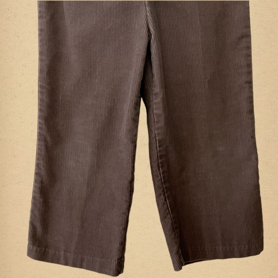 Vintage 70s Tonka Brown Corduroy Pants & Shirt Se… - image 4