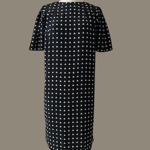 Vintage Patterned Shift Dress, Liz Claiborne, Petite 6
