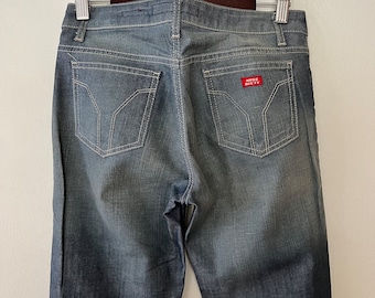 Vintage Y2K Miss Sixty Flare Jeans mit niedriger Taille Größe 27