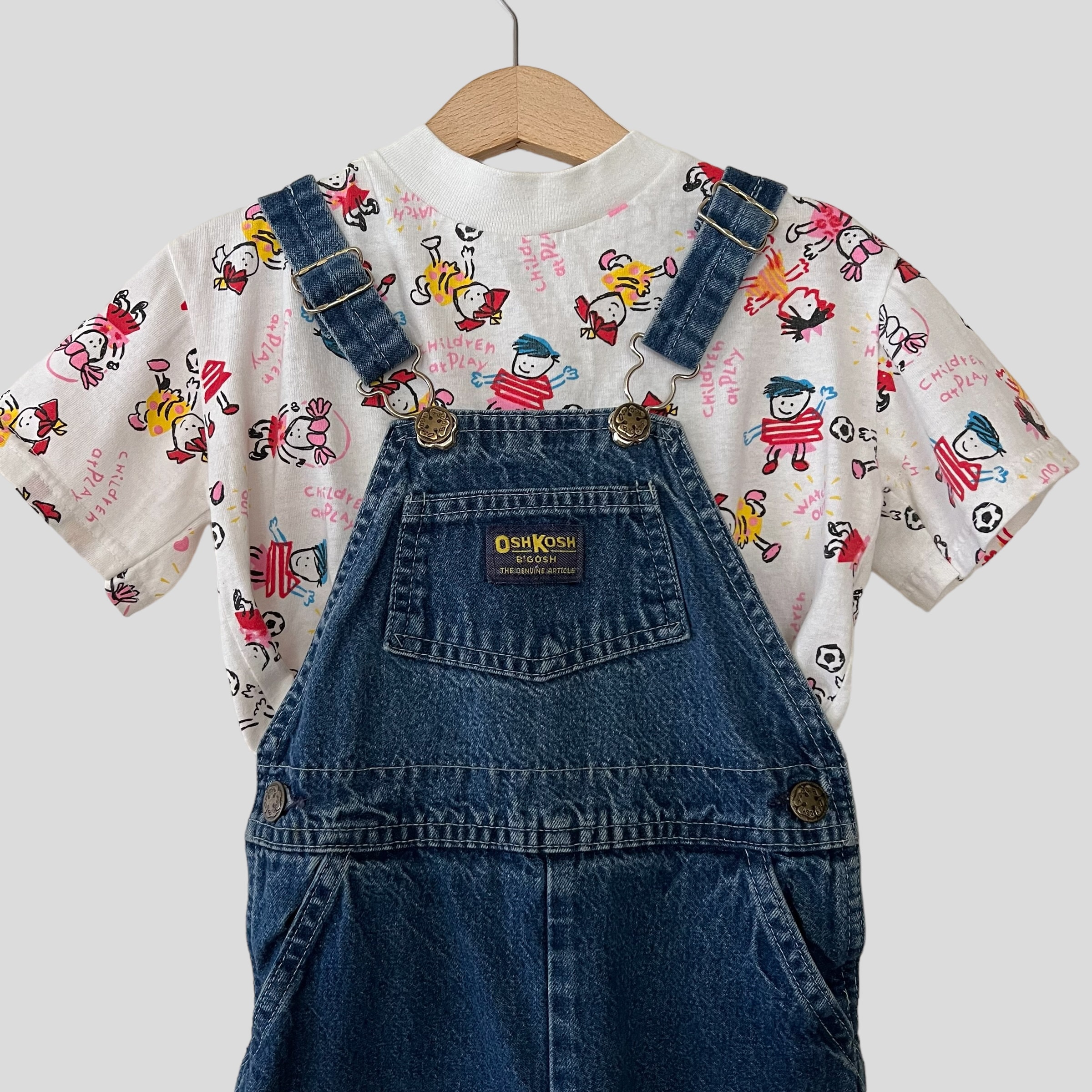 OshKosh B'gosh | Dresses | Vintage Oshkosh Vestbak Dress Girl Size 5 Yellow Blue Swirl Print Corduroy Usa 650b66ac382db8cbab20840b