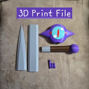 Night Sword 3D Print File