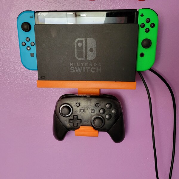 Nintendo Switch Dock Wall Mount Etsy