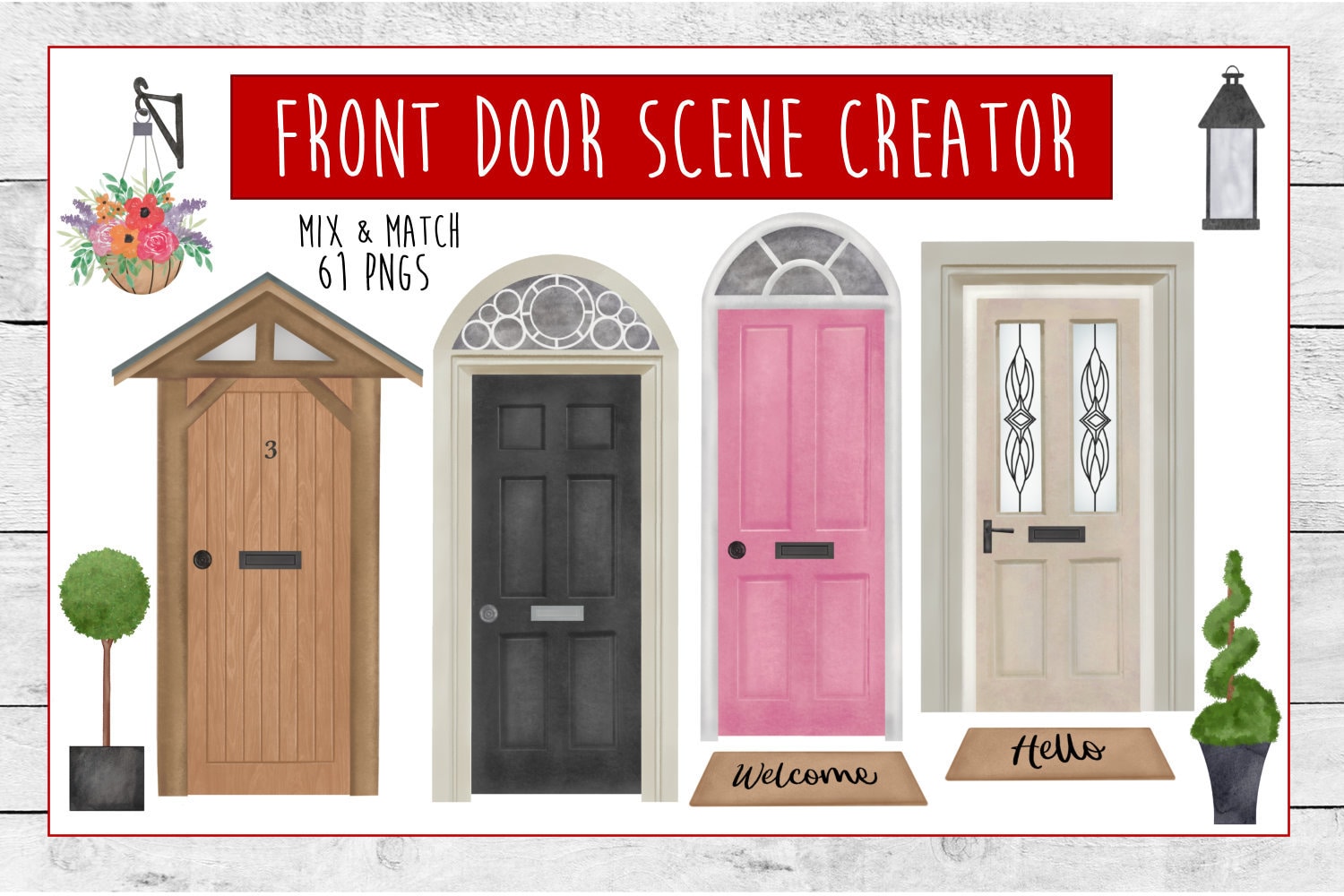 Front Door Clipart Silhouette