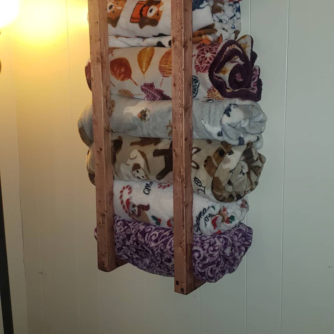 Blanket Shelf Etsy