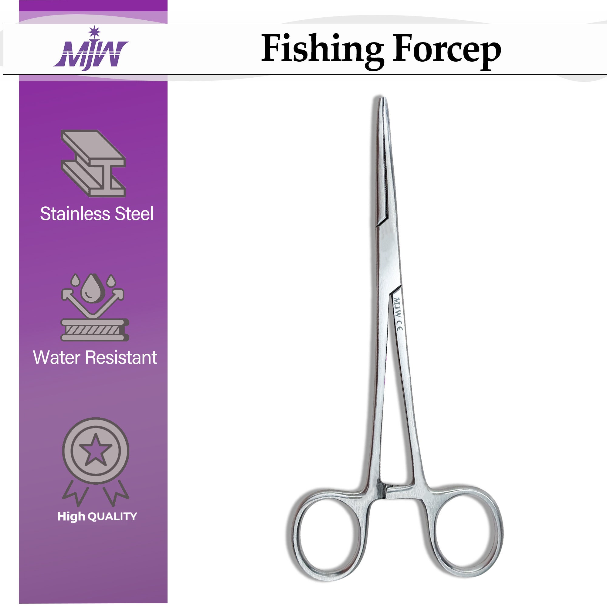 6 Inch Stainless Steel Straight Nose Hemostat Forceps, Fishing Locking  Clamp, Unhooking Plier Dog Cat Pet Scissor Ear Hair Clamp Curved Tip -   Canada
