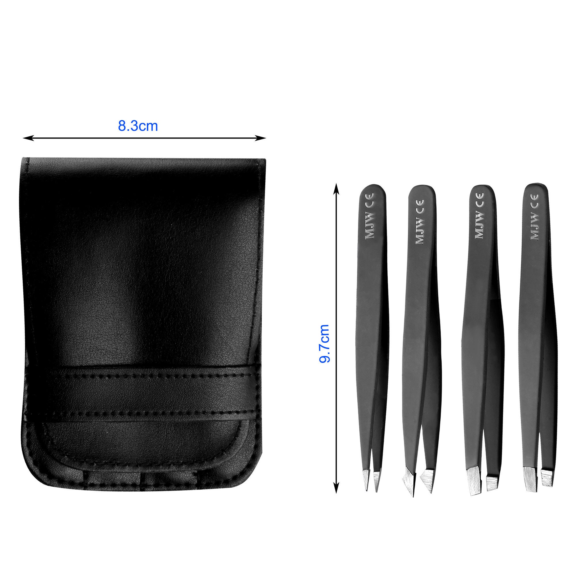 4 Pcs Professional Eyebrow Tweezer Kit for Women and Men Etsy