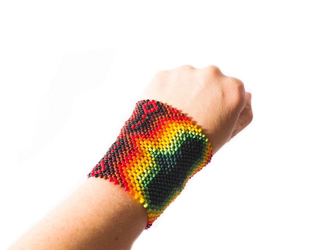 Ethnic Accessories Yawanawa Bracelet Ceremonial Bracelet Etsy