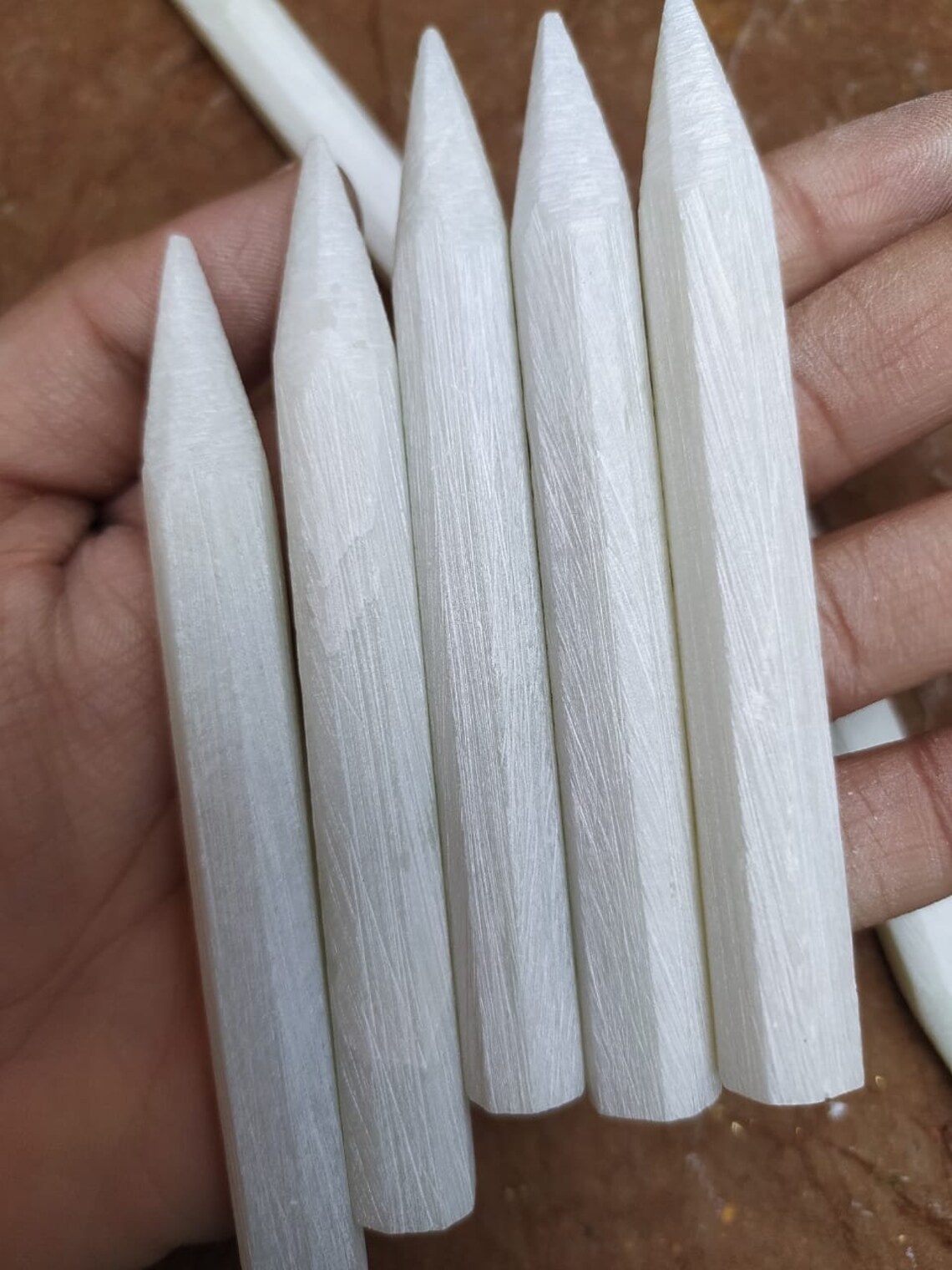 Writing chalk / slate pencil made by marble pack of 20 Etsy