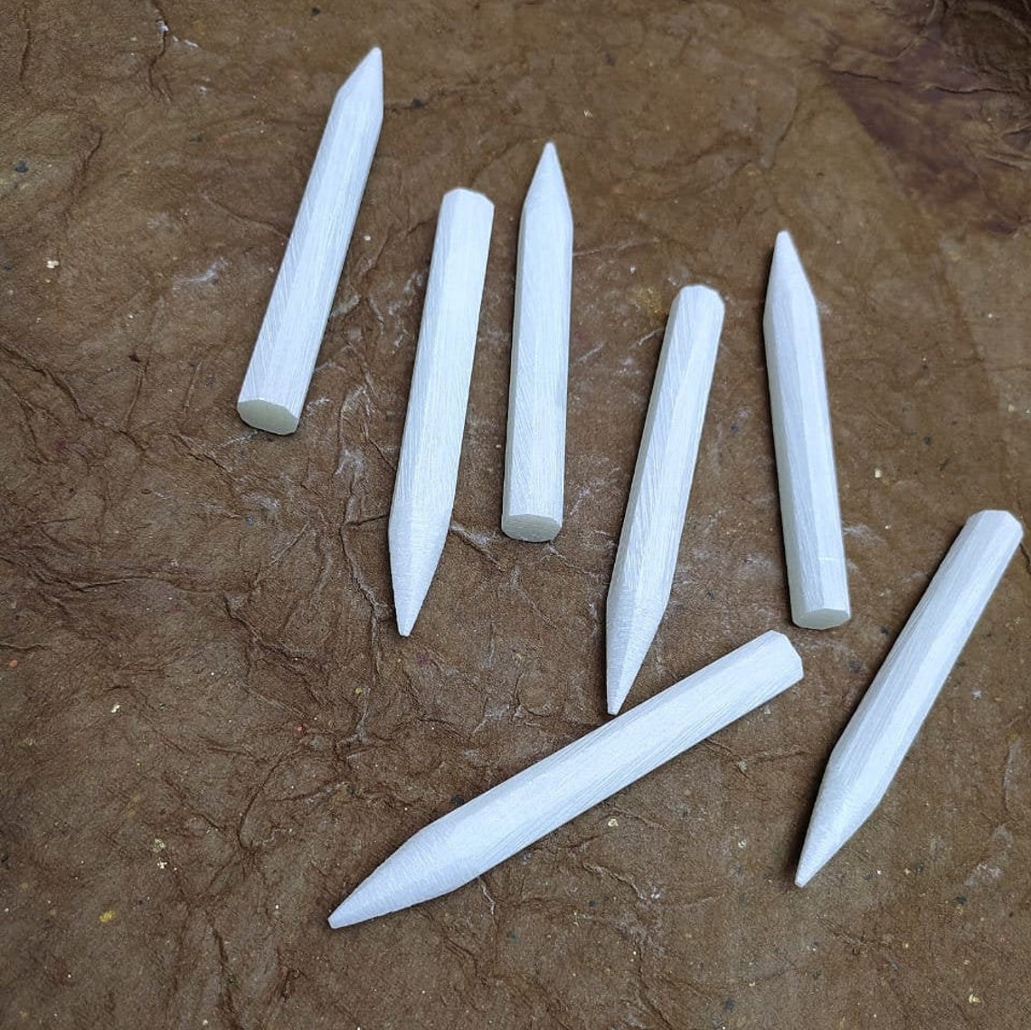 Writing chalk / slate pencil made by marble pack of 20 Etsy