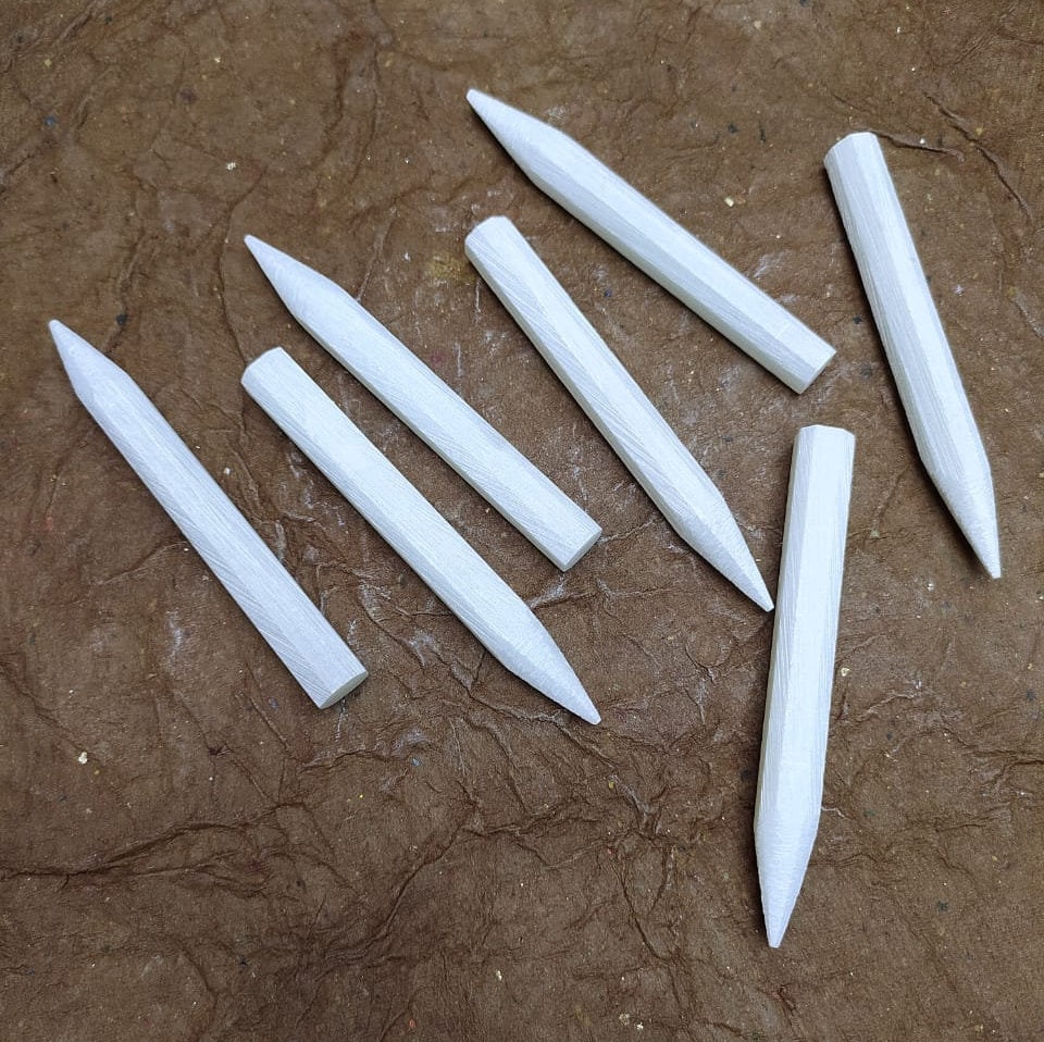 Writing chalk / slate pencil made by marble pack of 20 Etsy