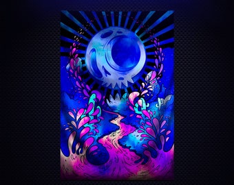 UV / BLACKLIGHT TAPESTRY - Ein Trick des Lichts von Sean Keeton