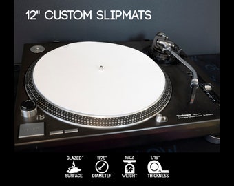 Custom Slipmats – 12″ 16oz Glazed™ Bottom