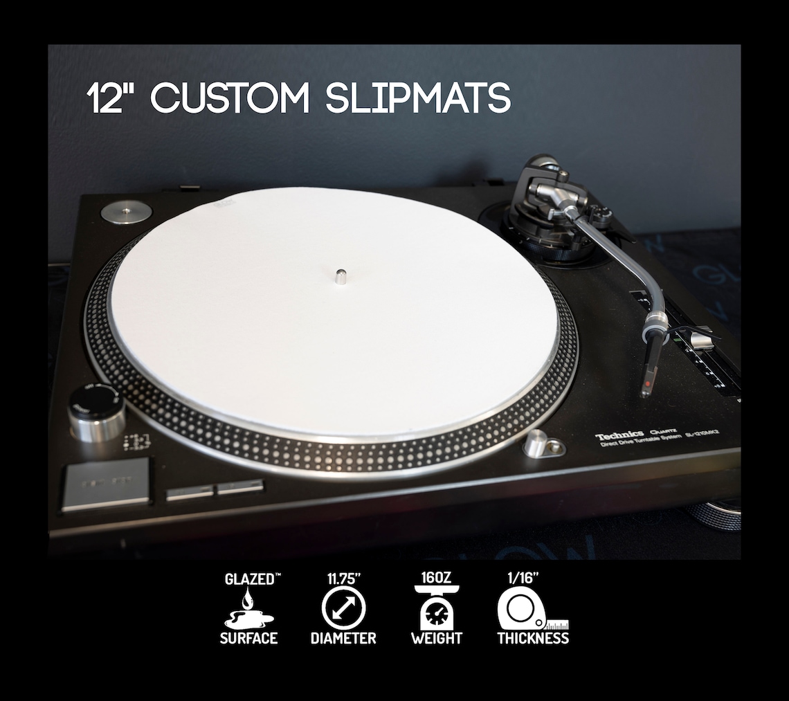 Custom Slipmats 12 16oz Glazed™ Bottom Etsy