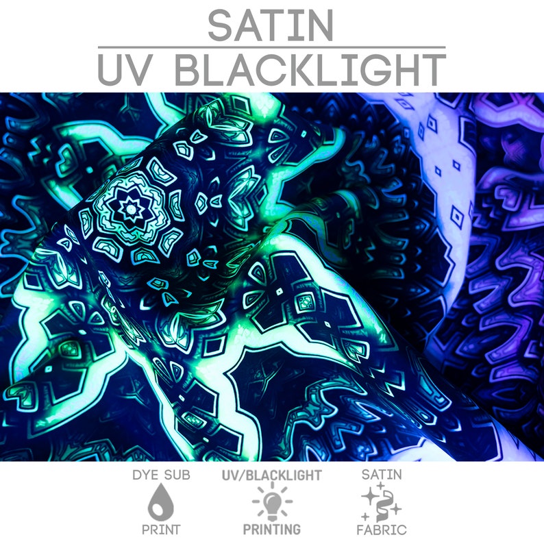 CUSTOM UV / Blacklight TAPESTRY Any Photo /design /art Any Etsy