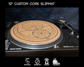 12″ Custom Cork Slipmats